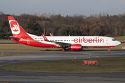 Air Berlin Boeing 737-86J (D-ABKM) at  Hamburg - Fuhlsbuettel (Helmut Schmidt), Germany