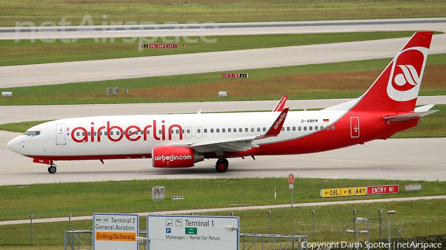 Air Berlin Boeing 737-86J (D-ABKM) | Photo 143594