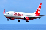 Air Berlin Boeing 737-86J (D-ABKM) at  La Palma (Santa Cruz de La Palma), Spain