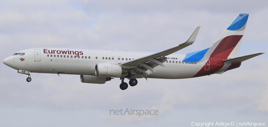 Eurowings (TUIfly) Boeing 737-86J (D-ABKM) | Photo 365018