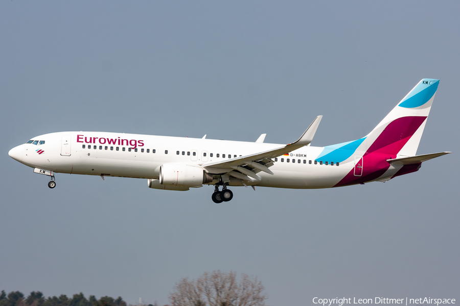 Eurowings (TUIfly) Boeing 737-86J (D-ABKM) | Photo 308096