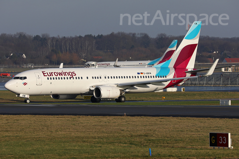 Eurowings (TUIfly) Boeing 737-86J (D-ABKM) at  Hamburg - Fuhlsbuettel (Helmut Schmidt), Germany