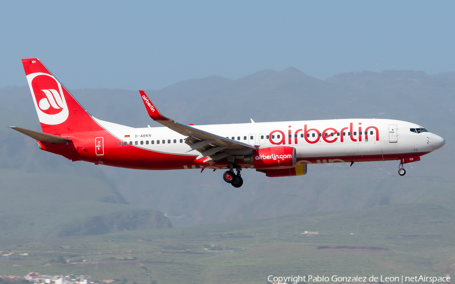 Air Berlin Boeing 737-86J (D-ABKN) | Photo 340660