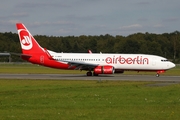 Air Berlin Boeing 737-86J (D-ABKN) at  Hamburg - Fuhlsbuettel (Helmut Schmidt), Germany