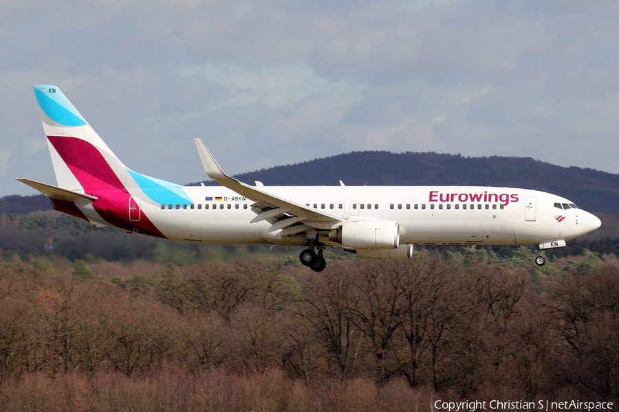 Eurowings (TUI Airlines Germany) Boeing 737-86J (D-ABKN) | Photo 376393