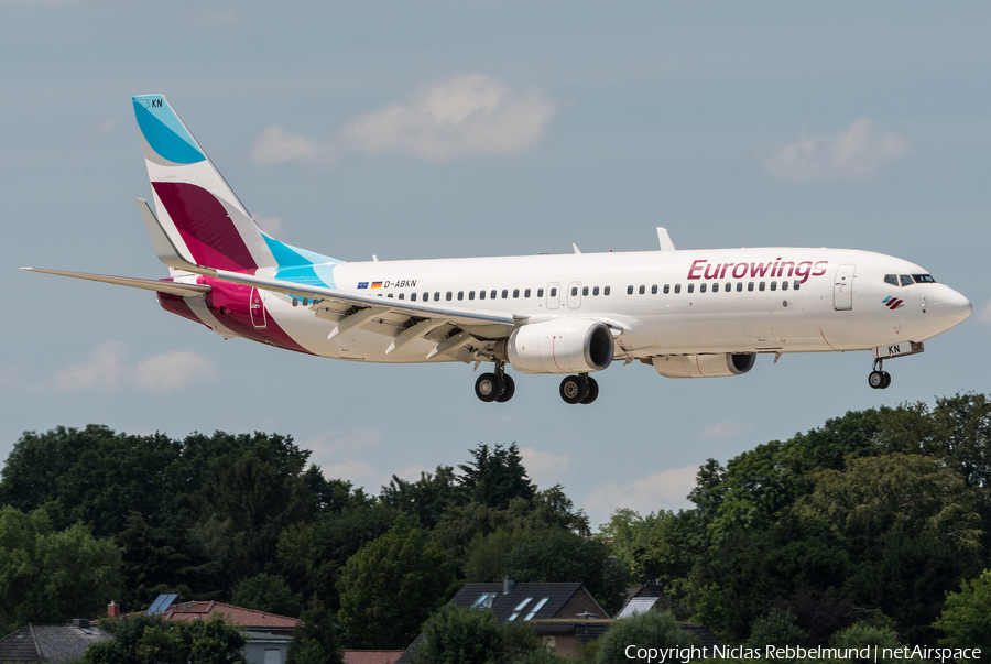 Eurowings (TUI Airlines Germany) Boeing 737-86J (D-ABKN) | Photo 331694