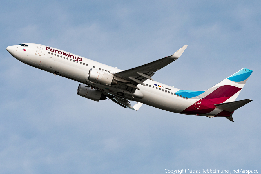 Eurowings (TUI Airlines Germany) Boeing 737-86J (D-ABKN) | Photo 352104