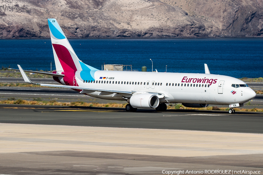 Eurowings (TUI Airlines Germany) Boeing 737-86J (D-ABKN) | Photo 440498