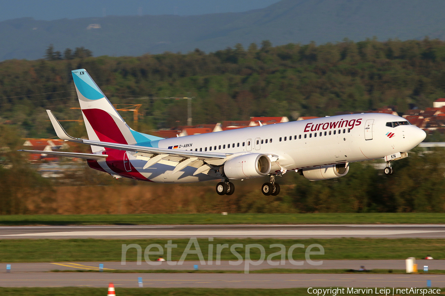 Eurowings (TUI Airlines Germany) Boeing 737-86J (D-ABKN) | Photo 553675