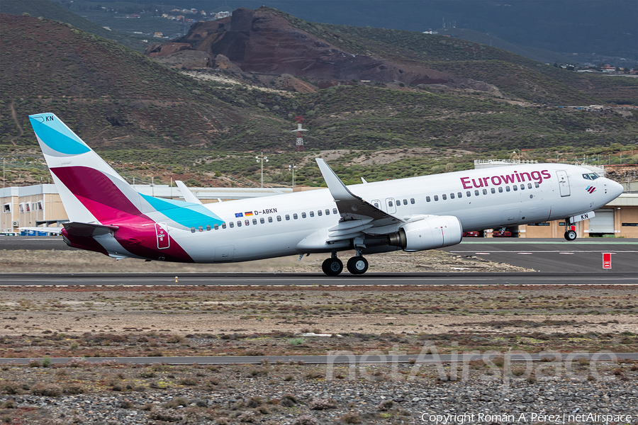 Eurowings (TUI Airlines Germany) Boeing 737-86J (D-ABKN) | Photo 441409
