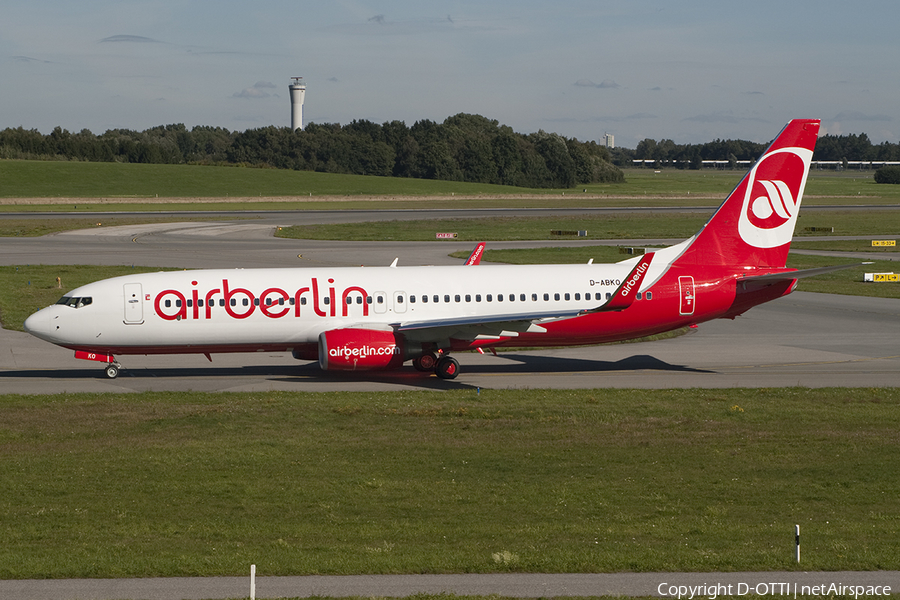 Air Berlin Boeing 737-86J (D-ABKO) | Photo 314557