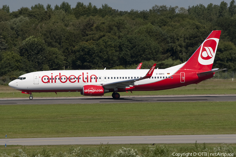Air Berlin Boeing 737-86J (D-ABKS) | Photo 364862