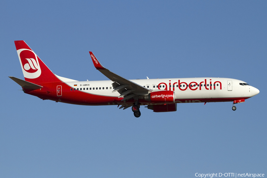 Air Berlin Boeing 737-86J (D-ABKS) | Photo 414274