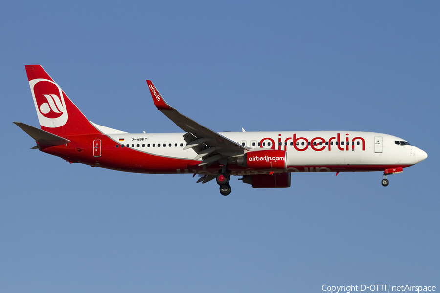 Air Berlin Boeing 737-86J (D-ABKT) | Photo 414276