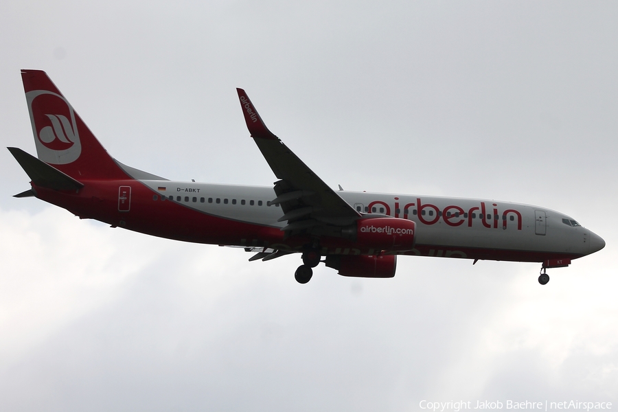 Air Berlin Boeing 737-86J (D-ABKT) | Photo 140302