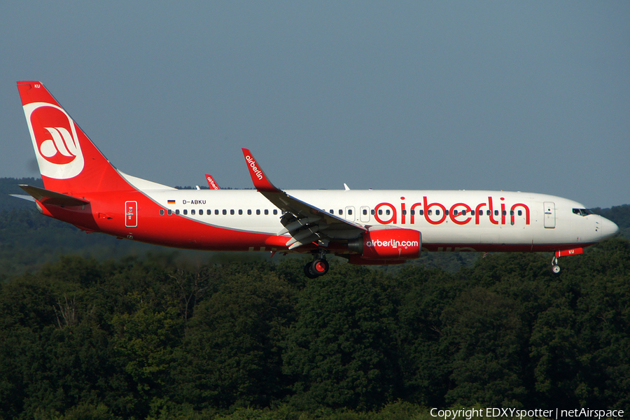 Air Berlin Boeing 737-86J (D-ABKU) | Photo 292295