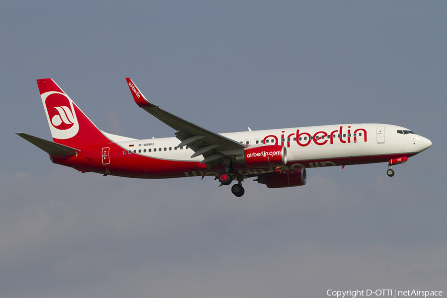 Air Berlin Boeing 737-86J (D-ABKU) | Photo 369967