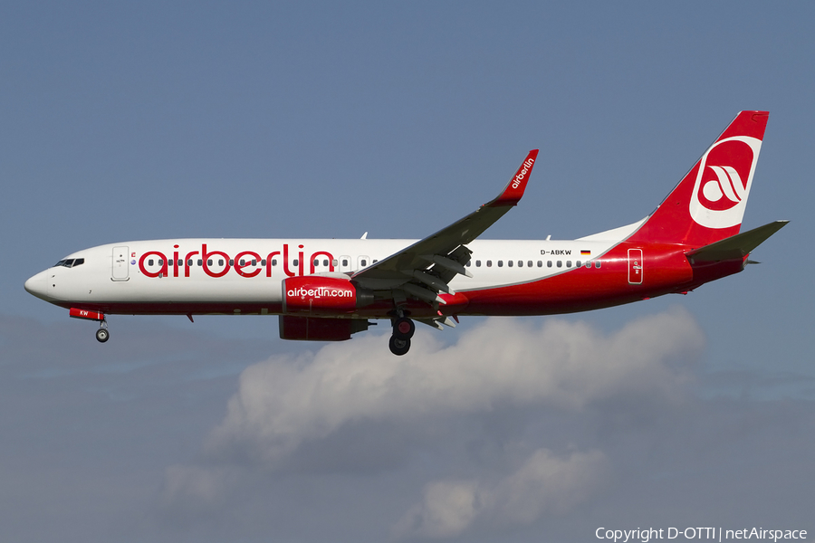 Air Berlin Boeing 737-86J (D-ABKW) | Photo 408198