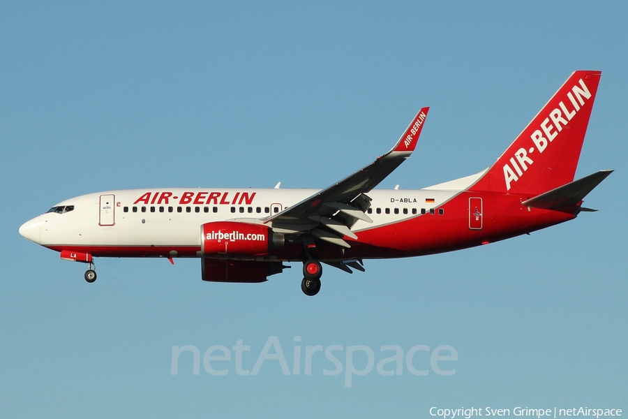 Air Berlin Boeing 737-76J (D-ABLA) | Photo 18163