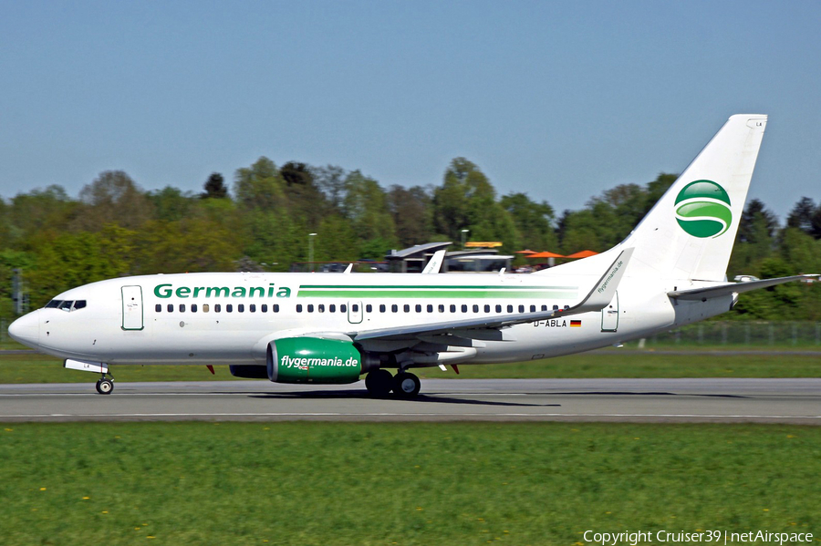 Air Berlin Boeing 737-76J (D-ABLA) | Photo 278073