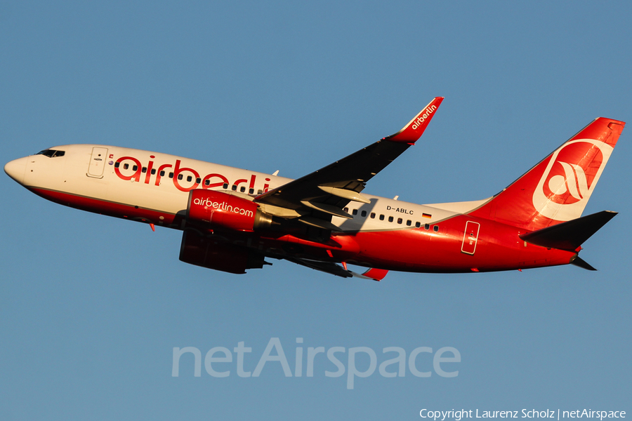 Air Berlin Boeing 737-76J (D-ABLC) | Photo 65406