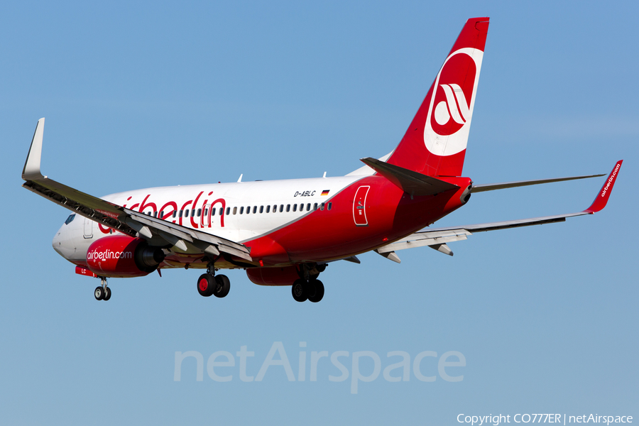 Air Berlin Boeing 737-76J (D-ABLC) | Photo 51027