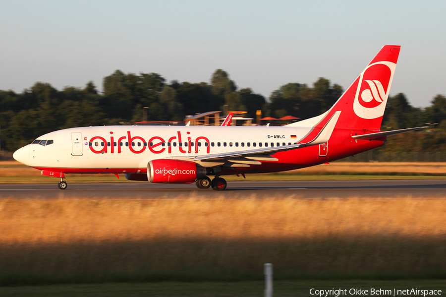 Air Berlin Boeing 737-76J (D-ABLC) | Photo 52129