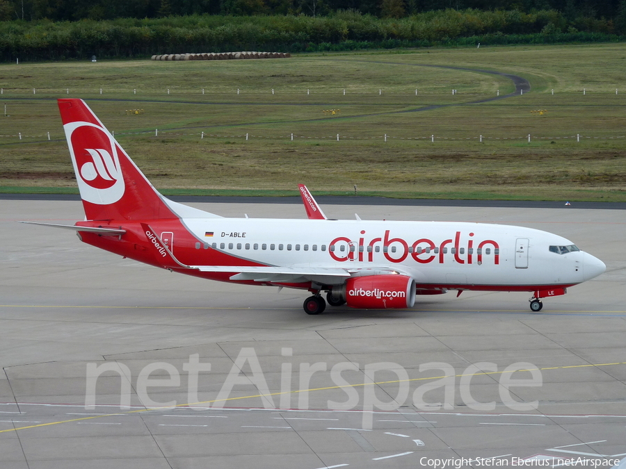 Air Berlin Boeing 737-76J (D-ABLE) | Photo 491143