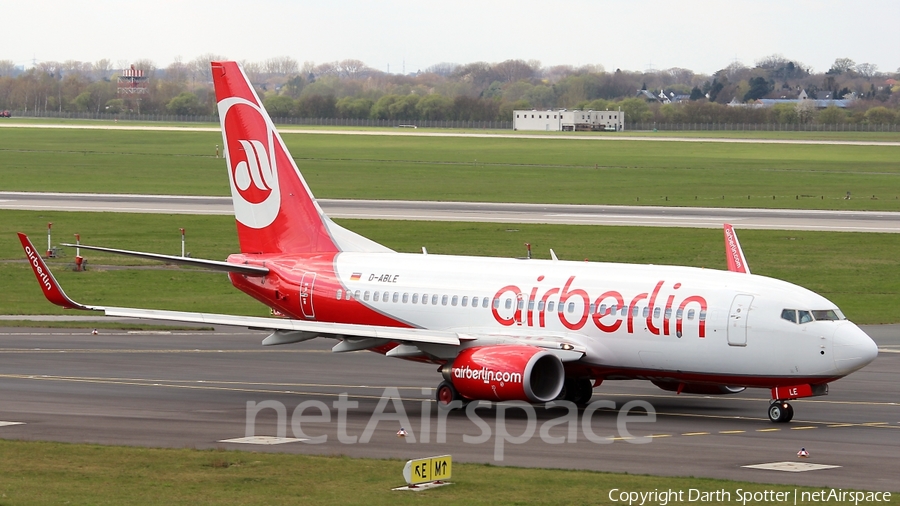 Air Berlin Boeing 737-76J (D-ABLE) | Photo 206115