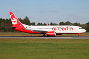 Air Berlin Boeing 737-86J (D-ABMG) at  Hamburg - Fuhlsbuettel (Helmut Schmidt), Germany