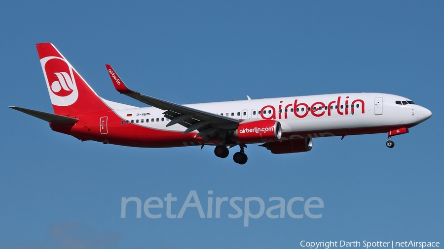 Air Berlin Boeing 737-86J (D-ABML) | Photo 216138