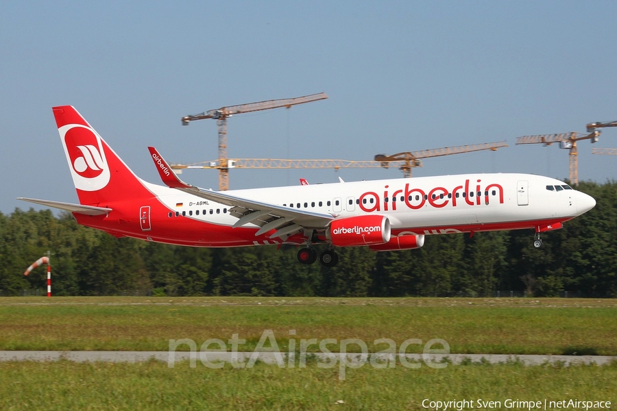 Air Berlin Boeing 737-86J (D-ABML) | Photo 32540