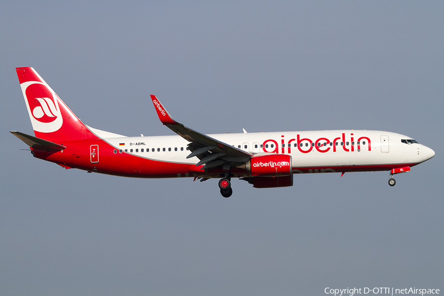 Air Berlin Boeing 737-86J (D-ABML) | Photo 518619