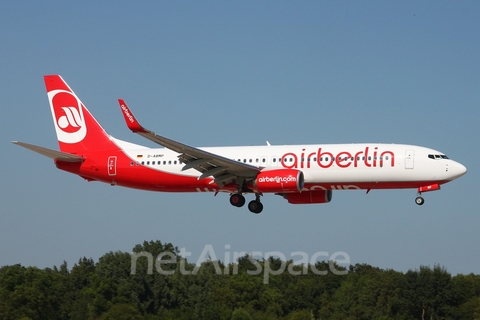 Air Berlin Boeing 737-86J (D-ABMP) at  Hamburg - Fuhlsbuettel (Helmut Schmidt), Germany