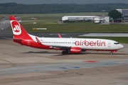 Air Berlin Boeing 737-86J (D-ABMV) at  Hamburg - Fuhlsbuettel (Helmut Schmidt), Germany