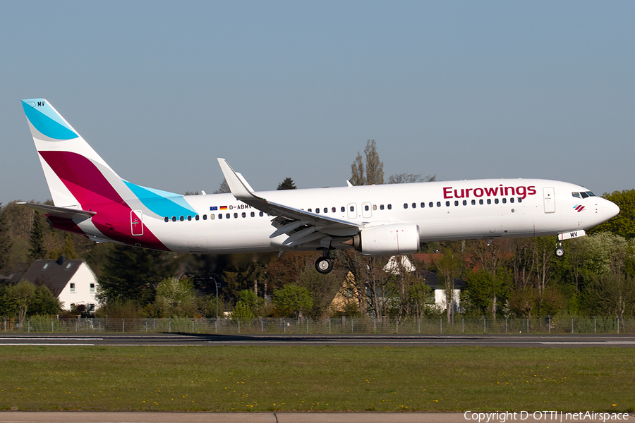 Eurowings (TUI Airlines Germany) Boeing 737-86J (D-ABMV) | Photo 314358
