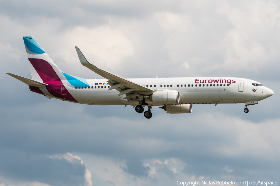Eurowings (TUI Airlines Germany) Boeing 737-86J (D-ABMV) | Photo 342900