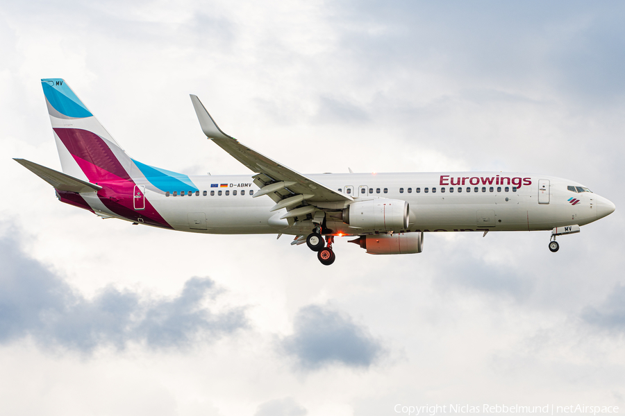 Eurowings (TUI Airlines Germany) Boeing 737-86J (D-ABMV) | Photo 346363