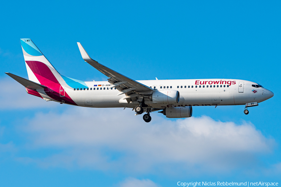 Eurowings (TUI Airlines Germany) Boeing 737-86J (D-ABMV) | Photo 355739