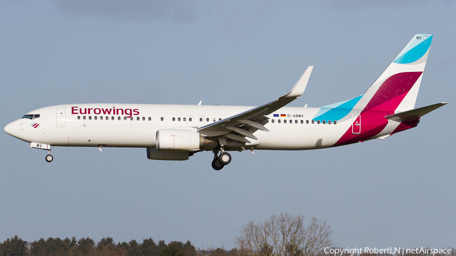 Eurowings (TUI Airlines Germany) Boeing 737-86J (D-ABMV) | Photo 591216