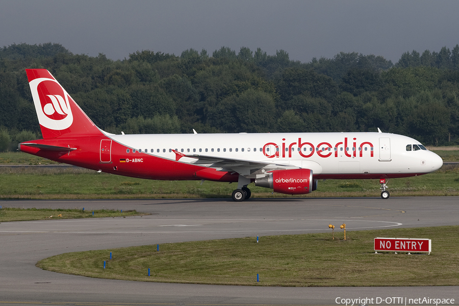 Air Berlin Airbus A320-214 (D-ABNC) | Photo 389463