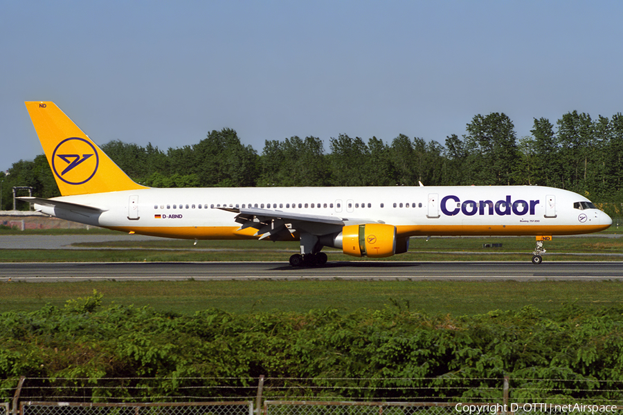 Condor Boeing 757-230 (D-ABND) | Photo 406067