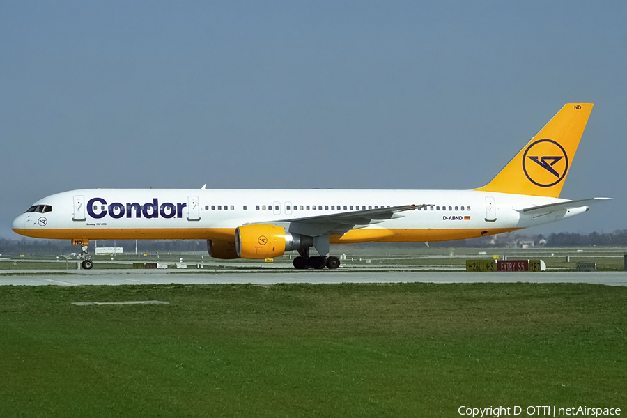 Condor Boeing 757-230 (D-ABND) | Photo 391257