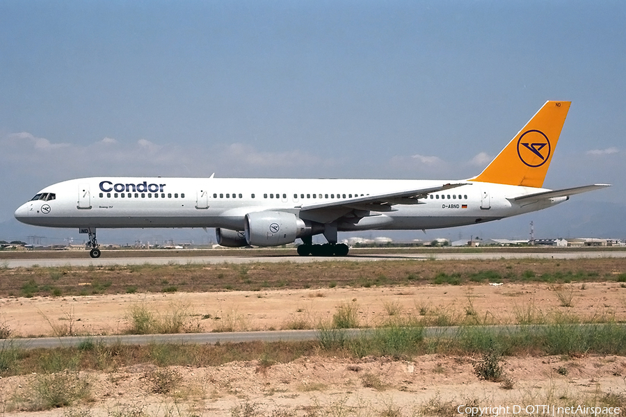 Condor Boeing 757-230 (D-ABND) | Photo 143563