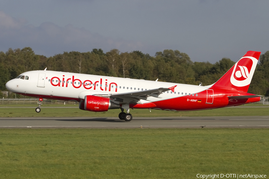 Air Berlin Airbus A320-214 (D-ABNF) | Photo 455170