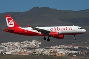 Air Berlin Airbus A320-214 (D-ABNF) at  Gran Canaria, Spain