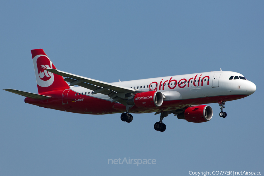 Air Berlin Airbus A320-214 (D-ABNF) | Photo 58813