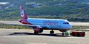 Air Berlin Airbus A320-214 (D-ABNI) at  La Palma (Santa Cruz de La Palma), Spain