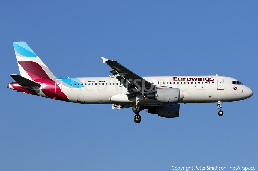 Eurowings Airbus A320-214 (D-ABNI) | Photo 280846