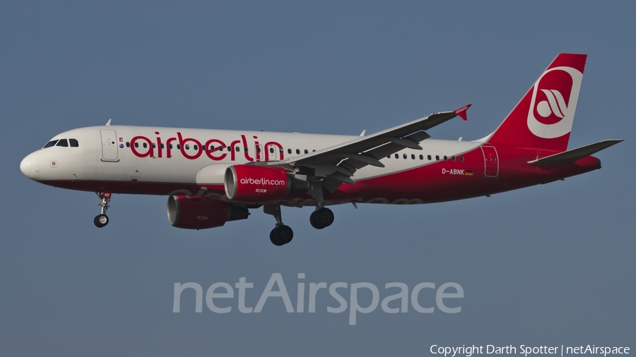 Air Berlin Airbus A320-214 (D-ABNK) | Photo 226655